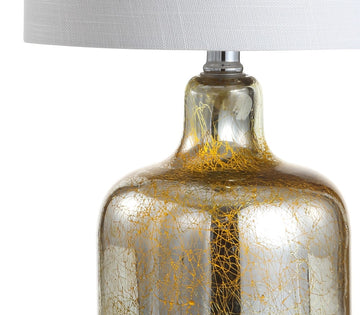 Gemma 19" Glass Bell LED Table Lamp - JONATHAN Y